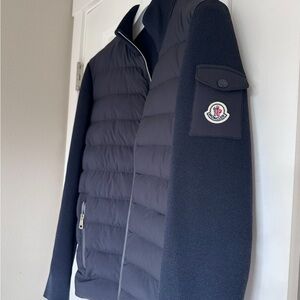 Moncler Dark Blue Puffer Jacket